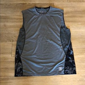 Nike Pro Combat Dri Fit fitted tank top